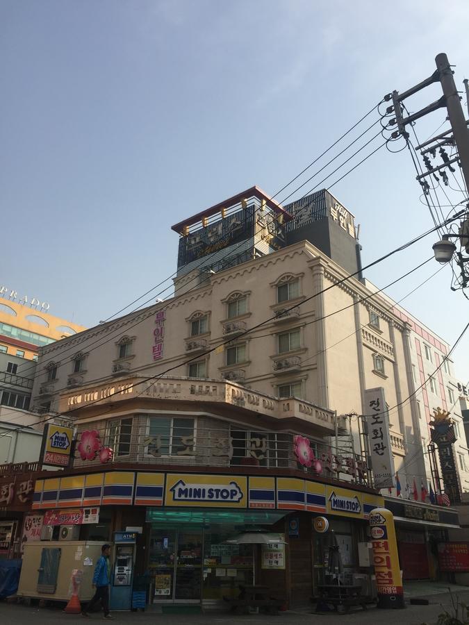 Gwangju Metropolitan City Prince Hotel מראה חיצוני תמונה